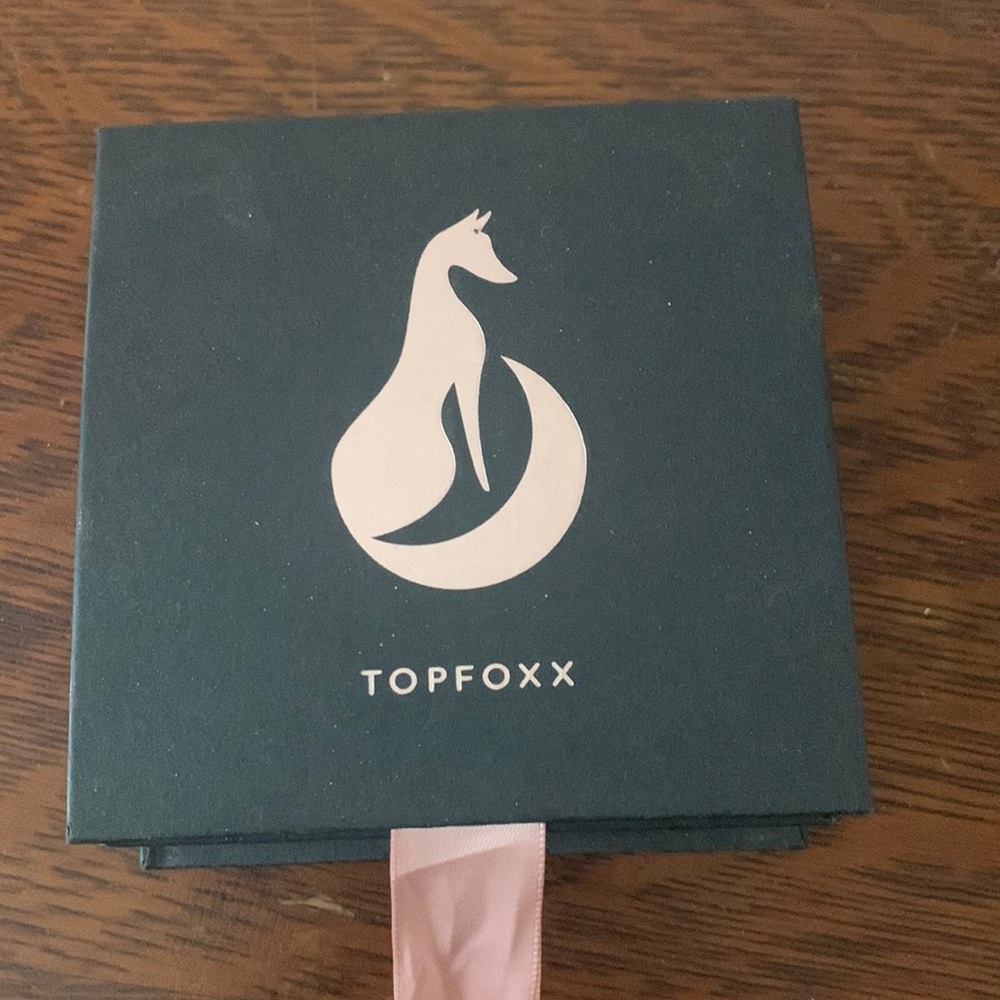 Rose gold post earrings topfoxx